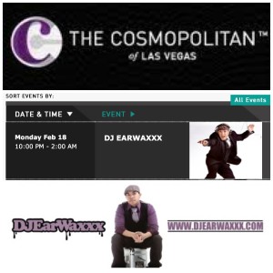 DJ EarwaxXx @ BOND @ The Cosmopolitan Las Vegas- Magic Week 2013