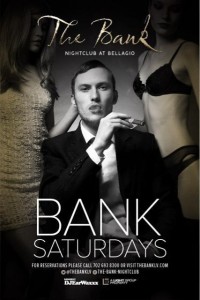 DJ EarwaxXx Saturdays inside The Bank Nightclub - The Bellagio Las Vegas