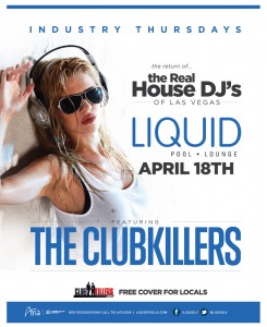 DJ EarwaxXx @ Liquid Pool inside Aria Las Vegas w/ The Clubkillers