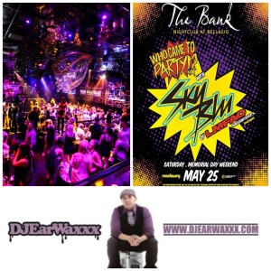 DJ EarwaxXx @ The Bank inside The Bellagio Las Vegas w/ Sky Blu from LMFAO MDW 2013