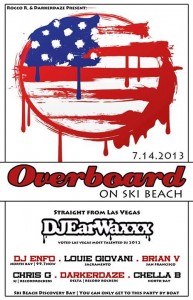DJ EarwaxXx @ Overboard On Ski Beach In San Francisco , CA 