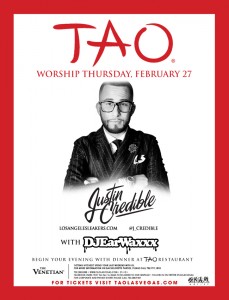 DJ EarwaxXx @ TAO Las Vegas w/ Justin Credible